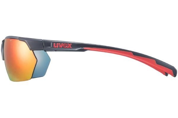 uvex sportstyle 114 Grey / Red Mat S3