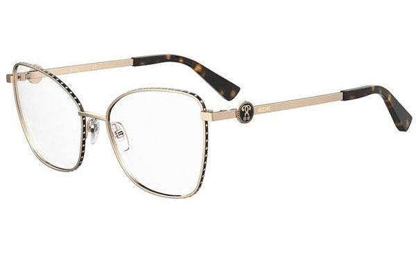 Glasögon Moschino MOS587 RHL Cat Eye Guld