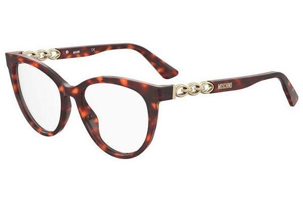 Glasögon Moschino MOS599 086 Cat Eye Havana