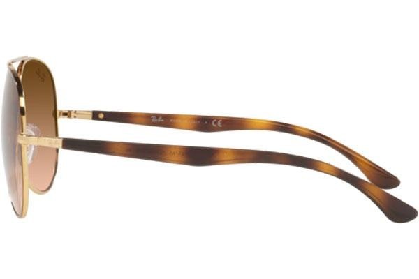 Solglasögon Ray-Ban RB3675 9127A5 Pilot Guld