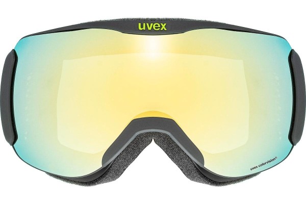 Ski Goggles uvex downhill 2100 CV race Black Mat Enkel Lins | Shield Svart