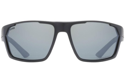 Solglasögon uvex sportstyle 233 P Black Mat S3 Polarized Rektangulära Svart