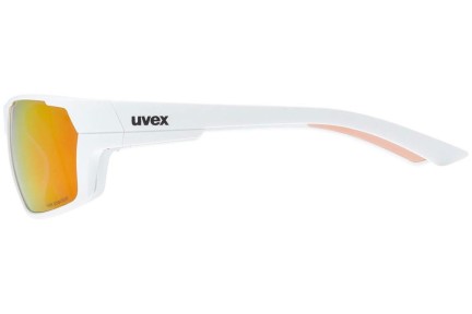 Solglasögon uvex sportstyle 233 P White Mat S3 Polarized Rektangulära Vit