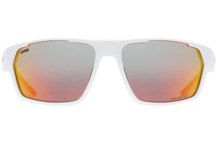 Solglasögon uvex sportstyle 233 P White Mat S3 Polarized Rektangulära Vit