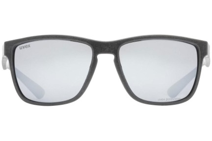 Solglasögon uvex lgl ocean 2 P Black Mat S3 Polarized Fyrkantig Svart