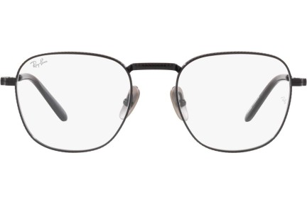 Glasögon Ray-Ban Frank Titanium Titanium Collection RX8258V 1237 Fyrkantig Svart