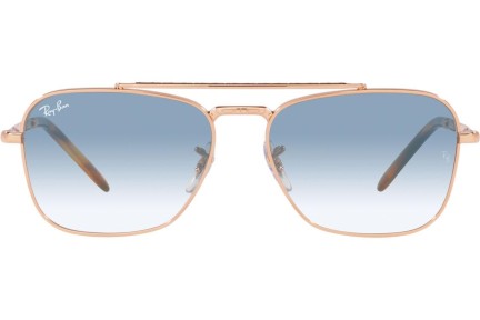 Solglasögon Ray-Ban New Caravan RB3636 92023F Fyrkantig Guld