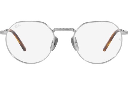 Glasögon Ray-Ban Jack Titanium Titanium Collection RX8265V 1224 Runda Silver