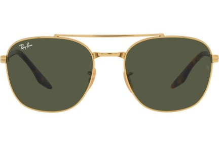 Solglasögon Ray-Ban RB3688 001/31 Fyrkantig Guld