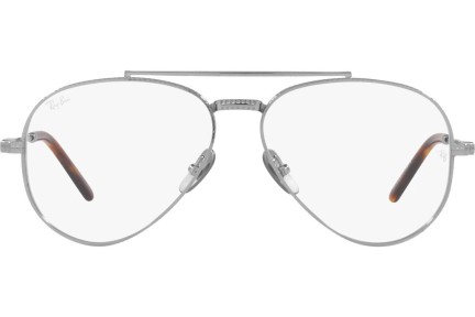 Glasögon Ray-Ban Aviator Titanium Titanium Collection RX8225V 1224 Pilot Silver