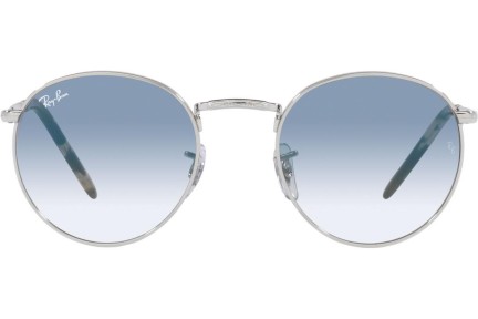 Solglasögon Ray-Ban New Round RB3637 003/3F Runda Silver