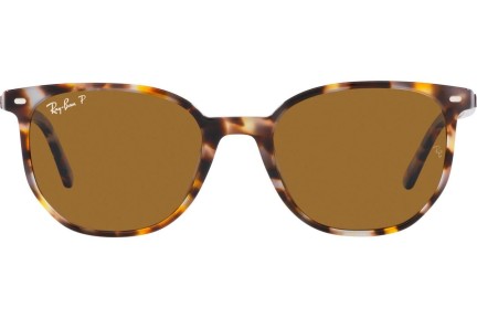 Solglasögon Ray-Ban Elliot RB2197 135757 Polarized Fyrkantig Havana