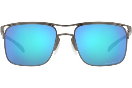 Solglasögon Oakley Holbrook TI OO6048-04 Polarized Fyrkantig Grå