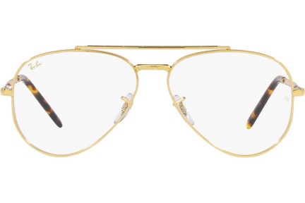 Glasögon Ray-Ban New Aviator RX3625V 3086 Pilot Guld