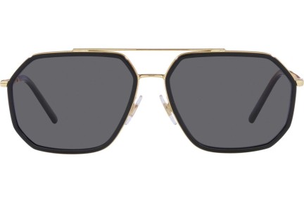 Solglasögon Dolce & Gabbana DG2285 02/81 Polarized Pilot Guld