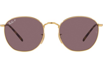 Solglasögon Ray-Ban Rob RB3772 001/AF Polarized Runda Guld