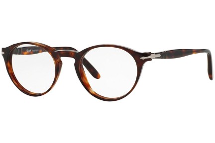 Glasögon Persol PO3092V 9015 Runda Havana