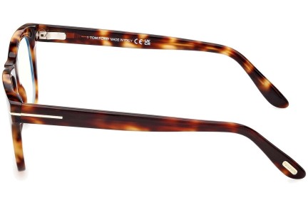 Glasögon Tom Ford FT5820-B 053 Fyrkantig Havana