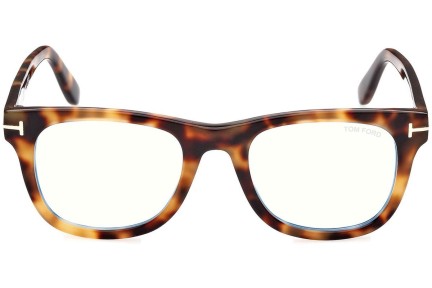 Glasögon Tom Ford FT5820-B 053 Fyrkantig Havana