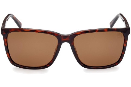 Solglasögon Timberland TB9280-H 52H Polarized Fyrkantig Havana