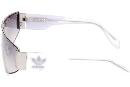 Solglasögon Adidas Originals OR0077 05C Enkel Lins | Shield Svart