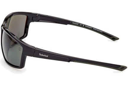 Solglasögon Timberland TB9287 01R Polarized Rektangulära Svart