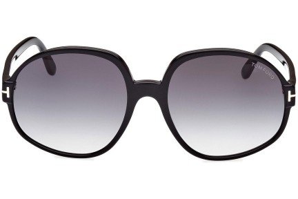 Solglasögon Tom Ford FT0991 01B Runda Svart