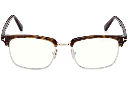 Glasögon Tom Ford FT5801-B 052 Browline Havana