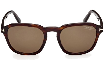 Solglasögon Tom Ford FT0931 52H Polarized Runda Havana