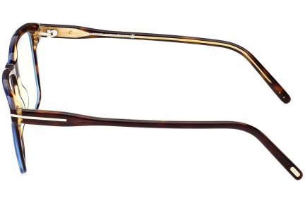 Glasögon Tom Ford FT5817-B 055 Fyrkantig Havana