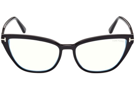 Glasögon Tom Ford FT5825-B 001 Cat Eye Svart