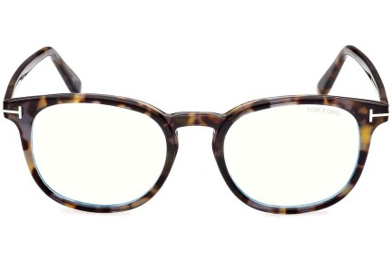 Glasögon Tom Ford FT5819-B 055 Runda Havana