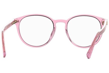 Glasögon Chiara Ferragni CF1015 35J Runda Rosa