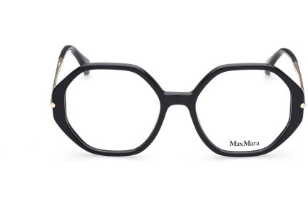 Glasögon Max Mara MM5005 001 Runda Svart