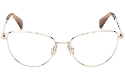 Glasögon Max Mara MM5047 032 Cat Eye Guld