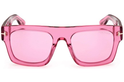 Solglasögon Tom Ford Fausto FT0711 75S Flat Top Rosa