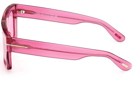 Solglasögon Tom Ford Fausto FT0711 75S Flat Top Rosa