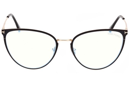 Glasögon Tom Ford FT5840-B 001 Cat Eye Svart