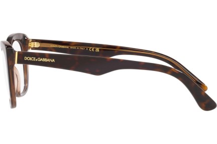 Glasögon Dolce & Gabbana DG3360 3256 Cat Eye Havana