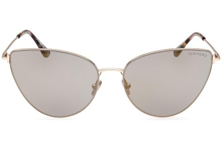 Solglasögon Tom Ford FT1005 32C Cat Eye Guld