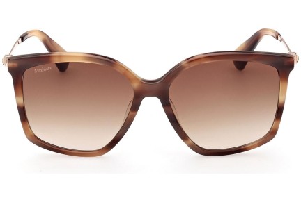 Solglasögon Max Mara MM0055 48F Fyrkantig Havana