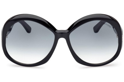 Solglasögon Tom Ford FT1010 01B Runda Svart