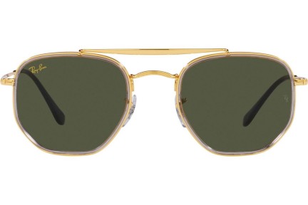 Solglasögon Ray-Ban The Marshal II RB3648M 923931 Fyrkantig Guld