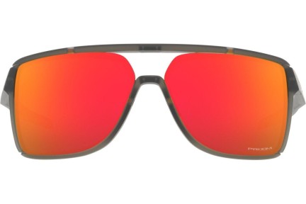 Solglasögon Oakley Castel OO9147-05 Fyrkantig Grå