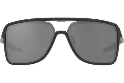 Solglasögon Oakley Castel OO9147-02 Polarized Fyrkantig Svart