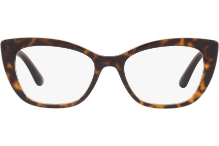 Glasögon Dolce & Gabbana DG3360 3256 Cat Eye Havana