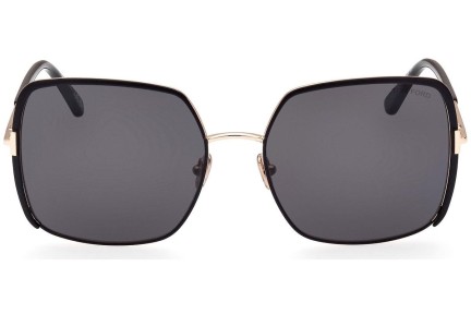 Solglasögon Tom Ford FT1006 02A Cat Eye Svart