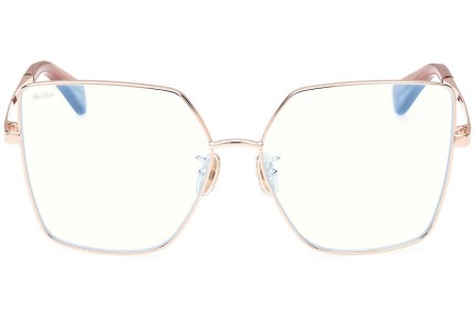 Glasögon Max Mara MM5073-H-B 033 Oversize Guld