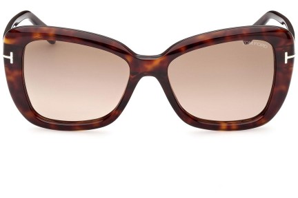 Solglasögon Tom Ford FT1008 52F Cat Eye Havana