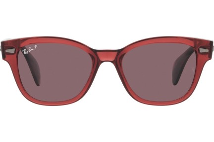 Solglasögon Ray-Ban RB0880S 6639AF Polarized Fyrkantig Rosa